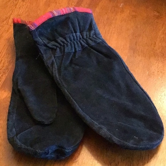 Accessories - Leather Mittens